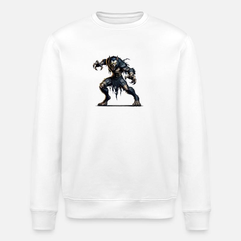 Werwolf - Stanley/Stella Unisex Bio-Sweatshirt ROLLER - Weiß