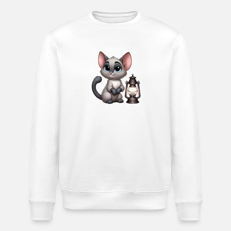 siamois 19 - Sweat bio ROLLER Stanley/Stella Unisexe - blanc