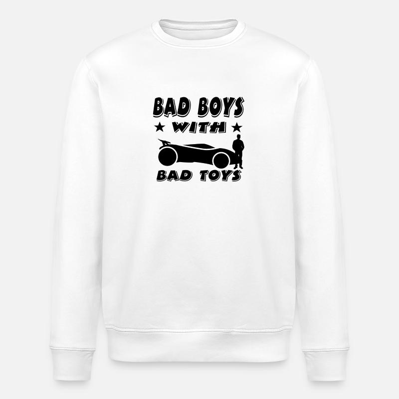 Auto - Stanley/Stella Unisex Bio-Sweatshirt ROLLER - Weiß