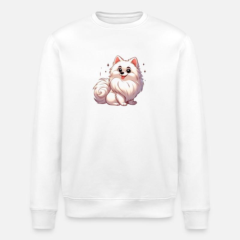 Spitz 3 - Stanley/Stella Unisex Bio-Sweatshirt ROLLER - Weiß