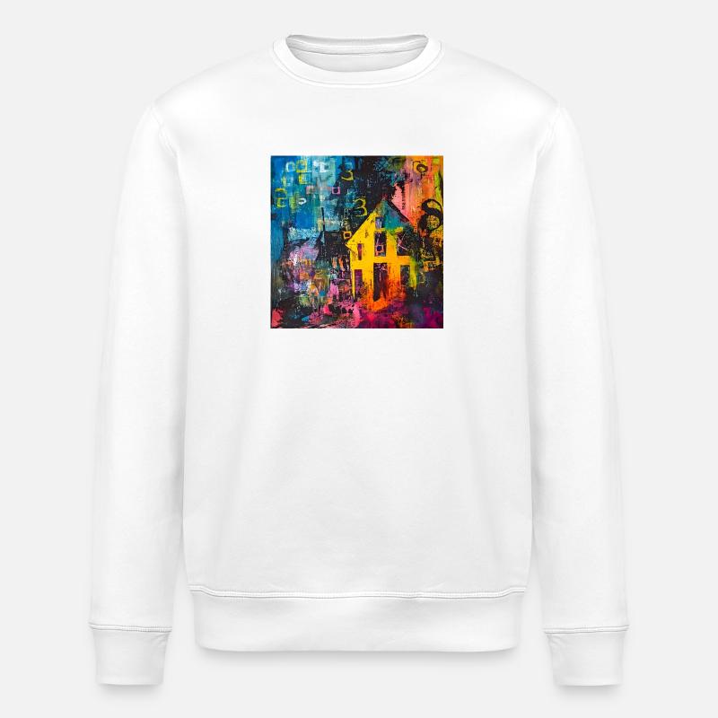 Niveau d’information - Sweat bio ROLLER Stanley/Stella Unisexe - blanc