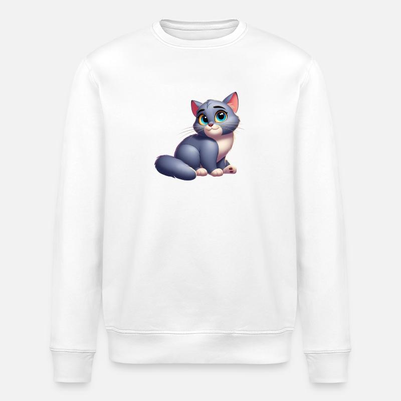 Kat 4 - Stanley/Stella Unisex Bio-Sweatshirt ROLLER - Weiß