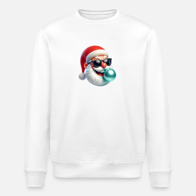 santa fun 3 - Sweat bio ROLLER Stanley/Stella Unisexe - blanc