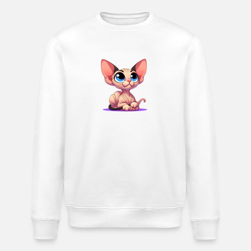 sphynx 2 - Sweat bio ROLLER Stanley/Stella Unisexe - blanc