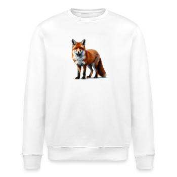 Fuchs - Stanley/Stella Unisex Bio-Sweatshirt ROLLER - Weiß - Vorne - Nik (191cm)