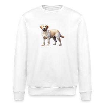 Labrador - Stanley/Stella Unisex Bio-Sweatshirt ROLLER - Weiß - Vorne - Nik (191cm)