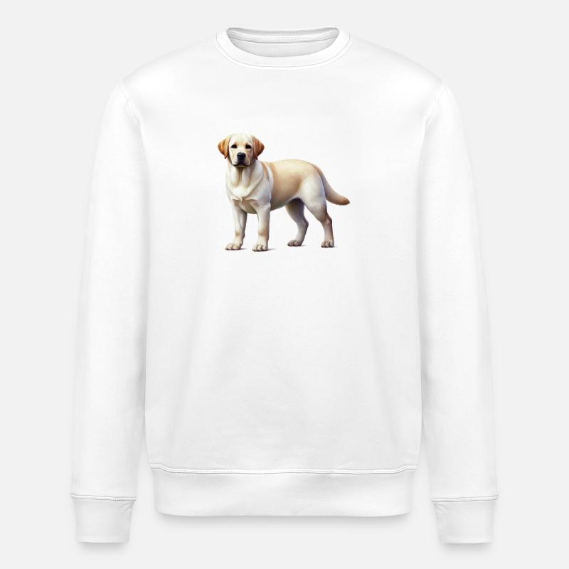 Labrador - Sweat bio ROLLER Stanley/Stella Unisexe - blanc
