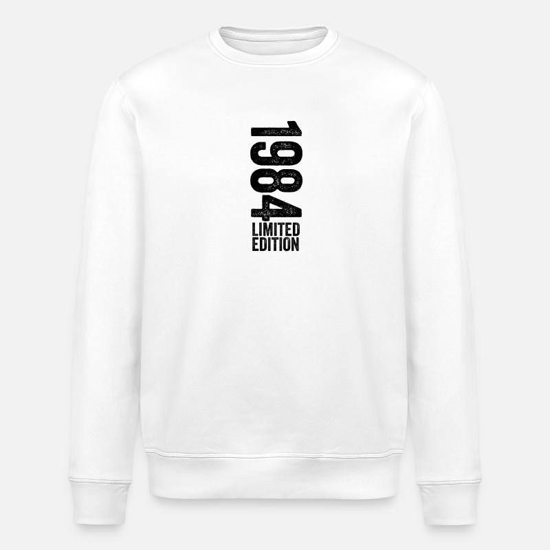1984 - Edition Limitée 1984 Anniversaire - Sweat bio ROLLER Stanley/Stella Unisexe - blanc