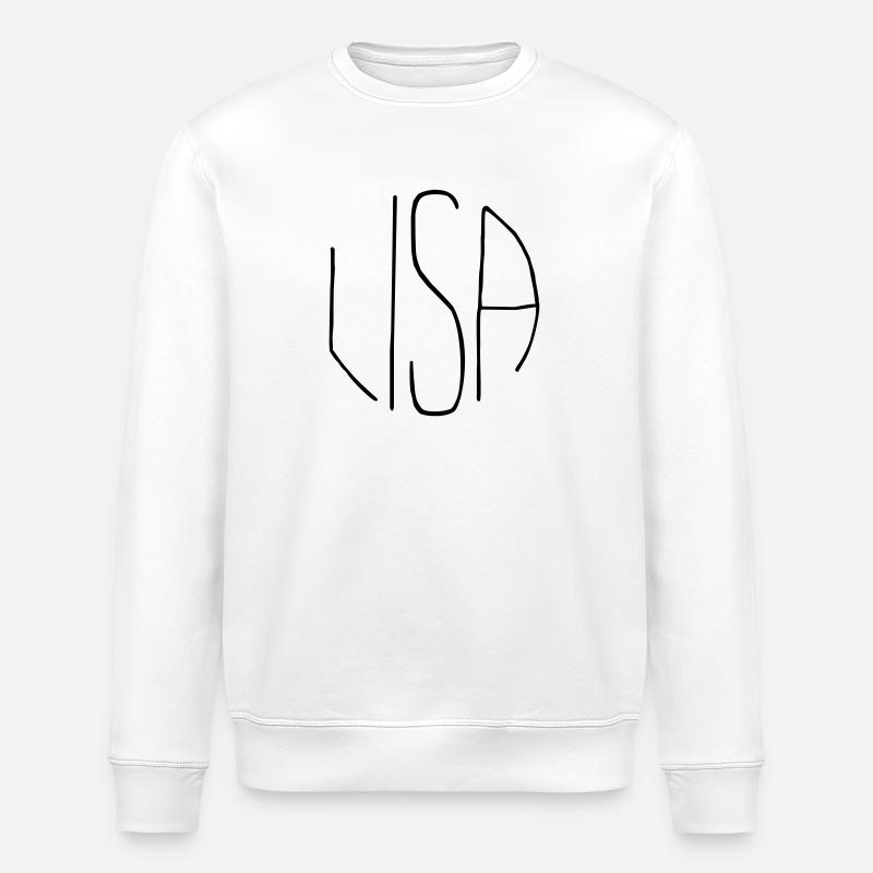 Lisa - Stanley/Stella ROLLER Unisex Organic Sweatshirt - white