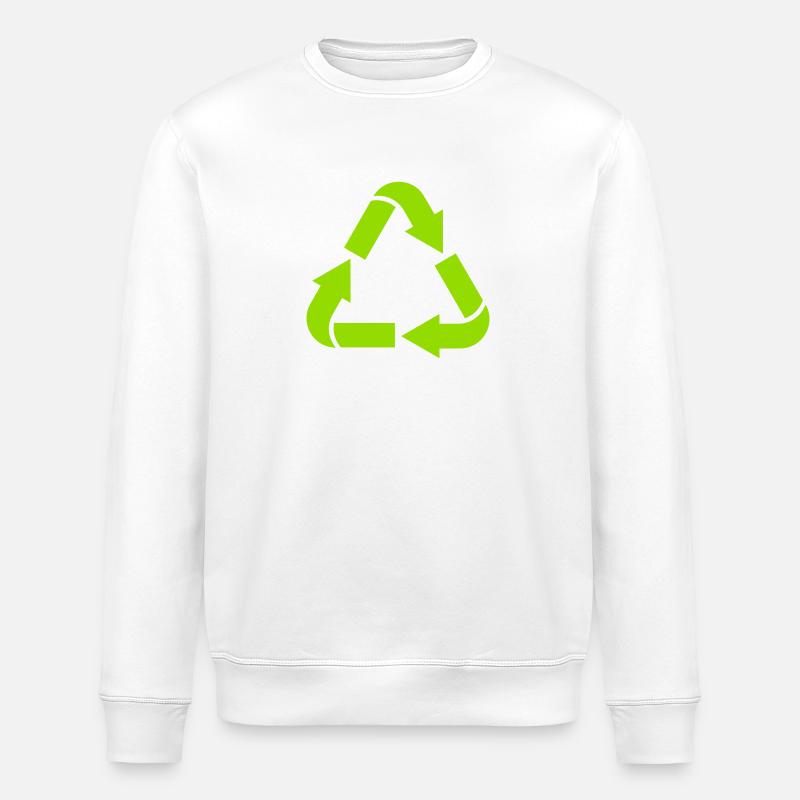 Recycling - Stanley/Stella ROLLER Unisex Organic Sweatshirt - white