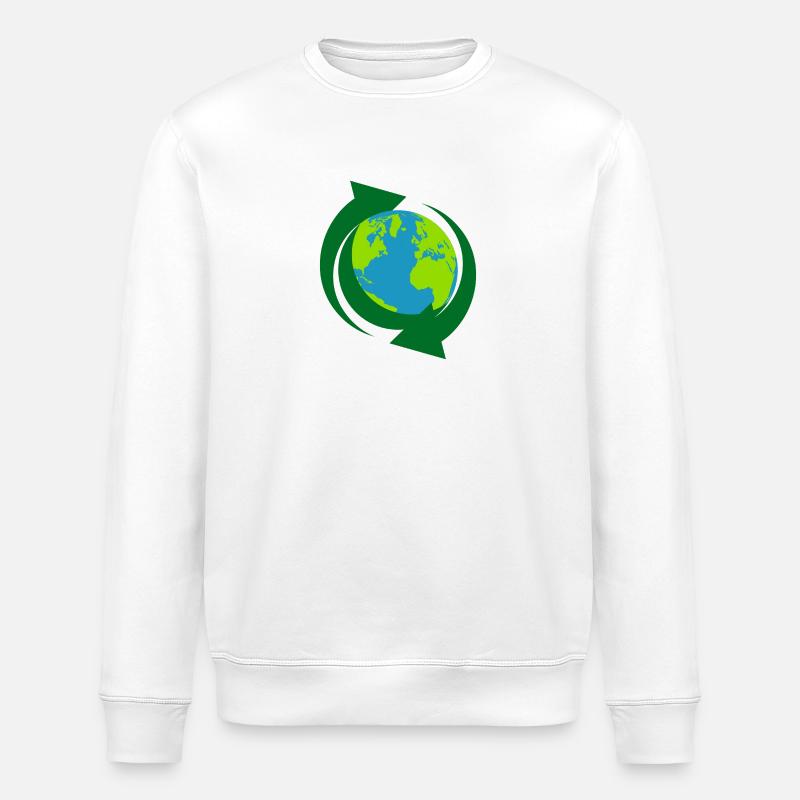 Recycling - Stanley/Stella Unisex Bio-Sweatshirt ROLLER - Weiß