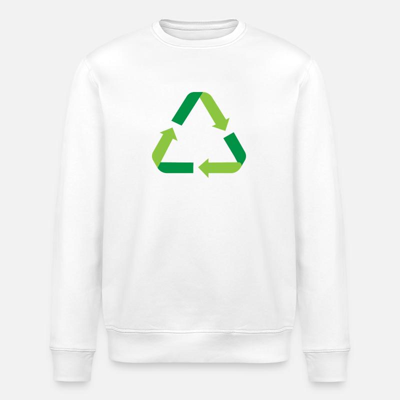 Recycling - Stanley/Stella ROLLER Unisex Organic Sweatshirt - white