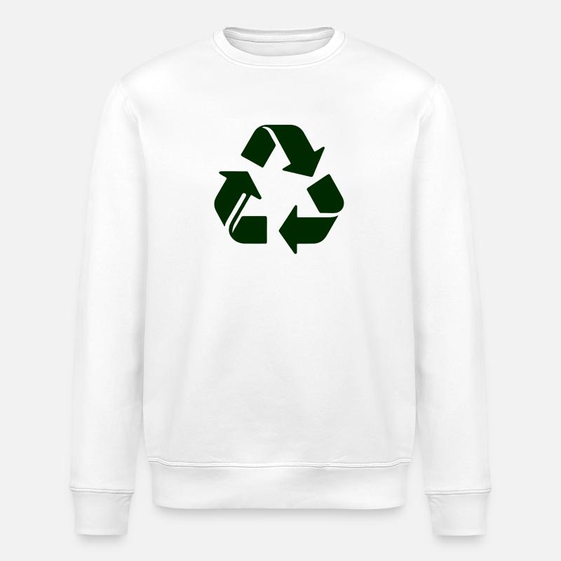 Recycling - Stanley/Stella Unisex Bio-Sweatshirt ROLLER - Weiß