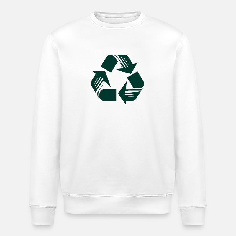 Recycling - Stanley/Stella Unisex Bio-Sweatshirt ROLLER - Weiß