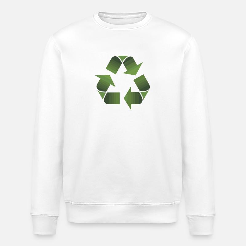Recycling - Stanley/Stella ROLLER Unisex Organic Sweatshirt - white