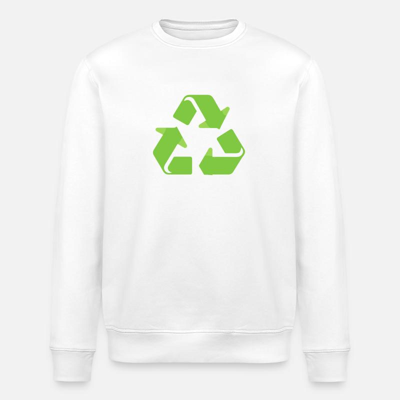 Recycling - Stanley/Stella ROLLER Unisex Organic Sweatshirt - white