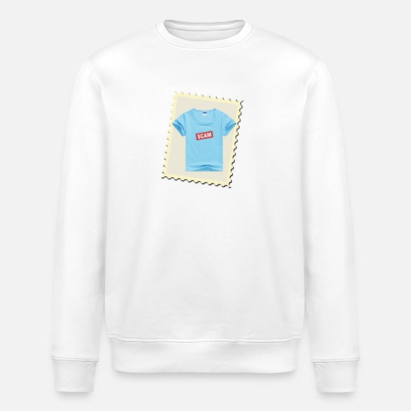 sc*am - Sweat bio ROLLER Stanley/Stella Unisexe - blanc