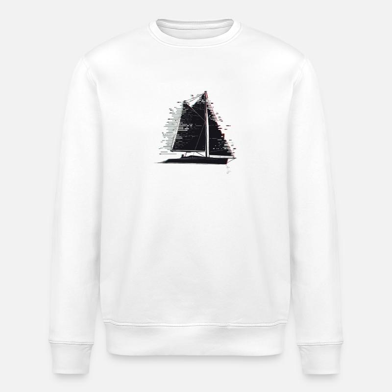 Schleier - Stanley/Stella Unisex Bio-Sweatshirt ROLLER - Weiß