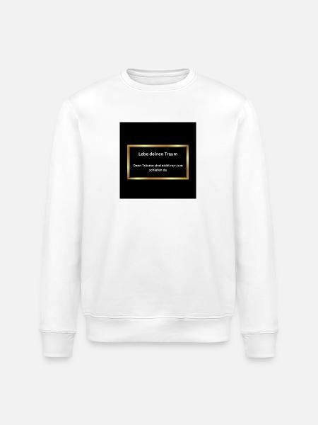 Traumleben - Stanley/Stella Unisex Bio-Sweatshirt ROLLER - Weiß