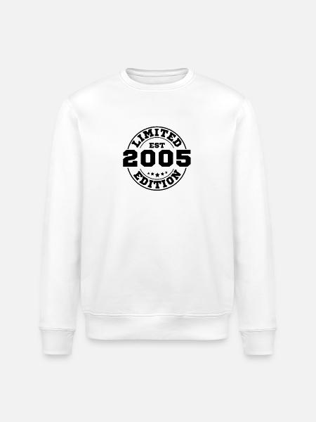 Limitierte Auflage 2005 - Stanley/Stella Unisex Bio-Sweatshirt ROLLER - Weiß
