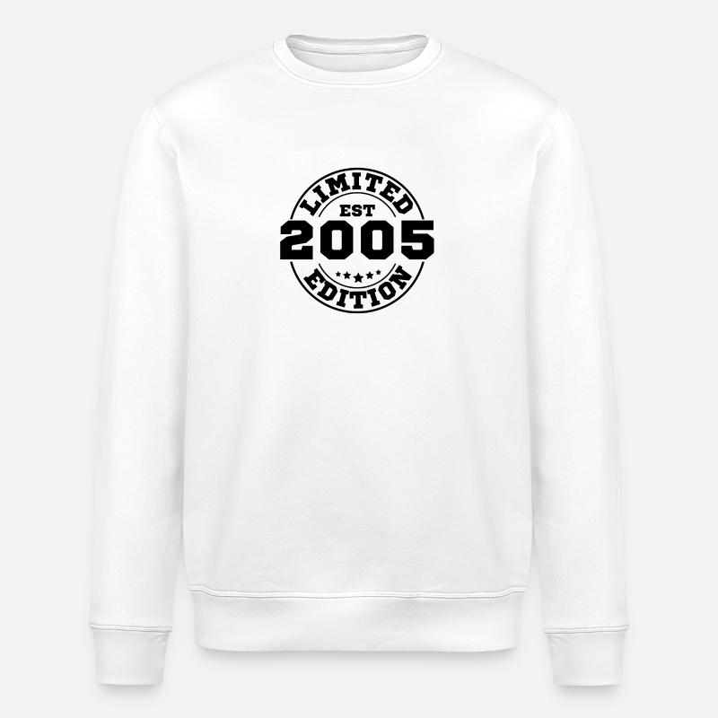 2005 limited edition - Sweat bio ROLLER Stanley/Stella Unisexe - blanc