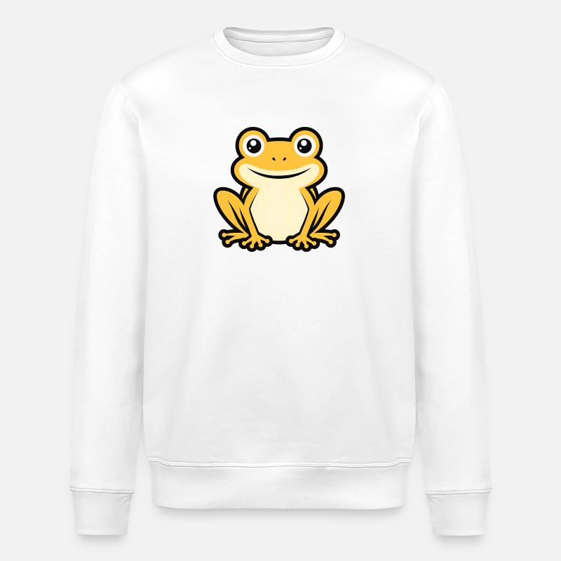 toad - Stanley/Stella ROLLER Unisex Organic Sweatshirt - white