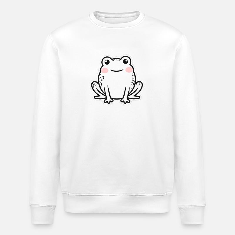 toad - Stanley/Stella ROLLER Unisex Organic Sweatshirt - white