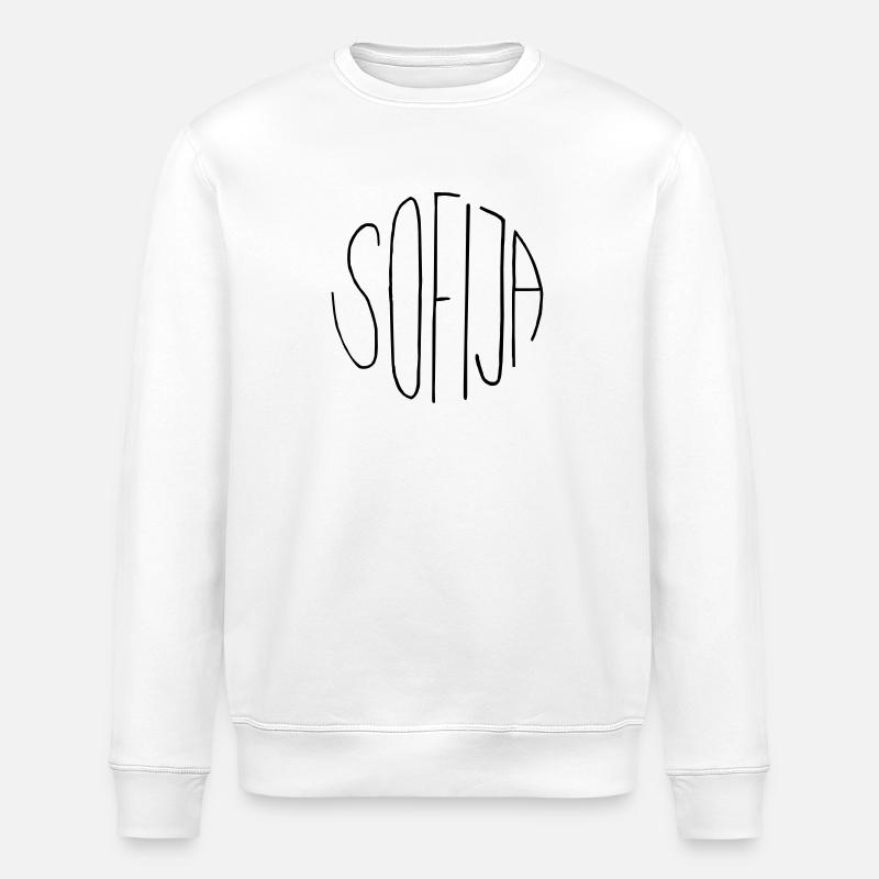 Sofija - Stanley/Stella ROLLER Unisex Organic Sweatshirt - white