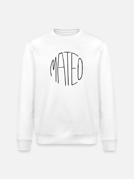 Mateo - Stanley/Stella ROLLER Unisex Organic Sweatshirt - white