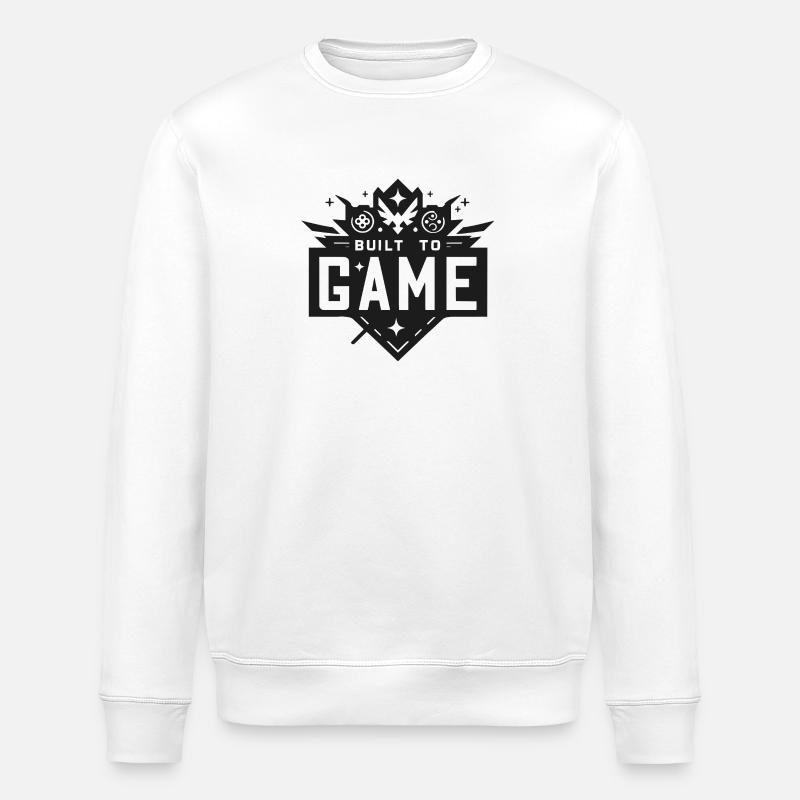 Conçu pour le jeu - Sweat bio ROLLER Stanley/Stella Unisexe - blanc