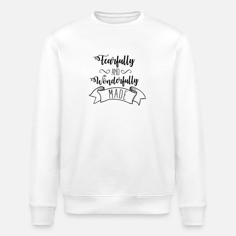 wunderbar gemacht - Stanley/Stella Unisex Bio-Sweatshirt ROLLER - Weiß