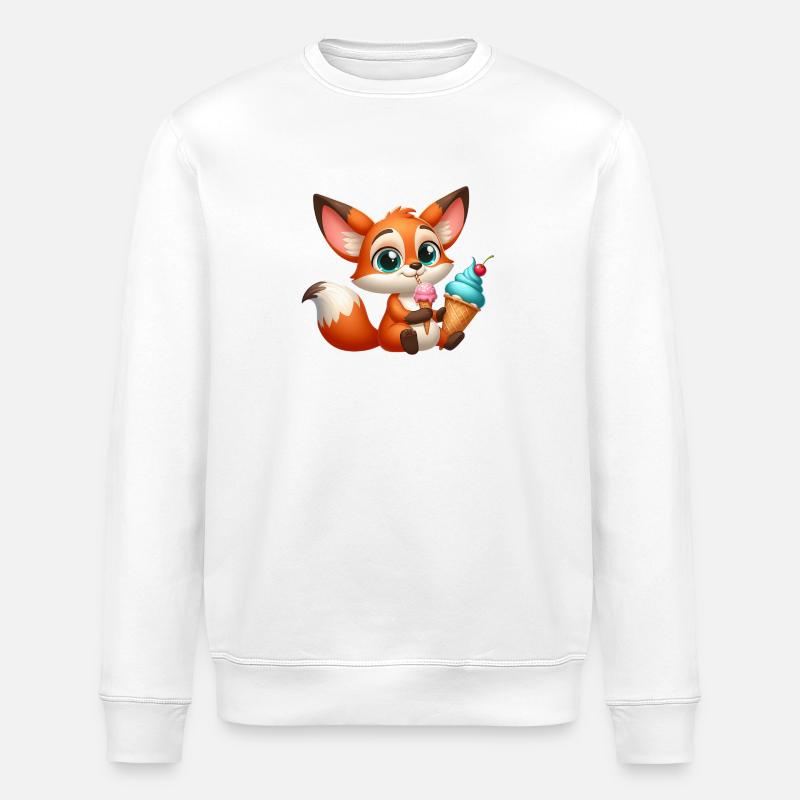 FOX 5 - Stanley/Stella Unisex Bio-Sweatshirt ROLLER - Weiß