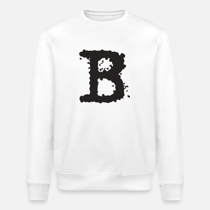 B - Stanley/Stella ROLLER Unisex Organic Sweatshirt - white