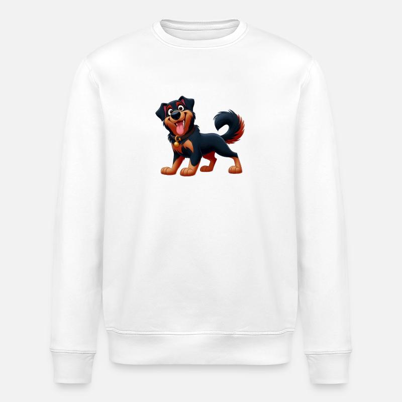 beauceron 6 - Sweat bio ROLLER Stanley/Stella Unisexe - blanc