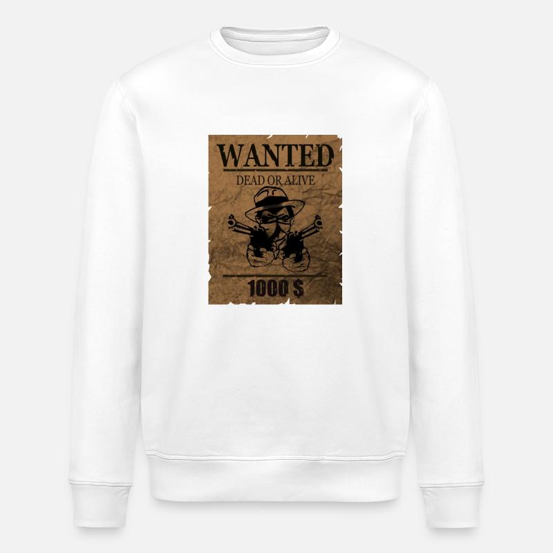 wanted - Stanley/Stella Unisex Bio-Sweatshirt ROLLER - Weiß
