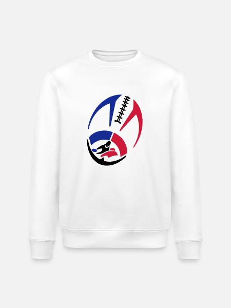 shirt ball - Stanley/Stella ROLLER Unisex Organic Sweatshirt - white