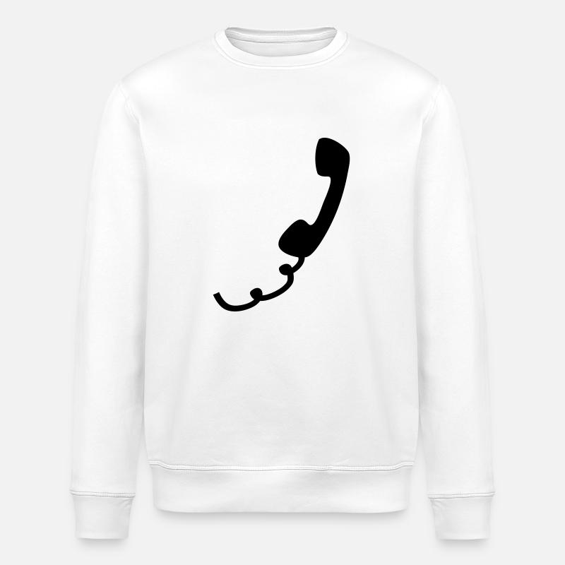 Phone - Sweat bio ROLLER Stanley/Stella Unisexe - blanc