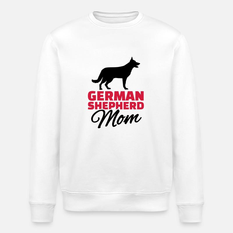 Schäferhund - Stanley/Stella Unisex Bio-Sweatshirt ROLLER - Weiß