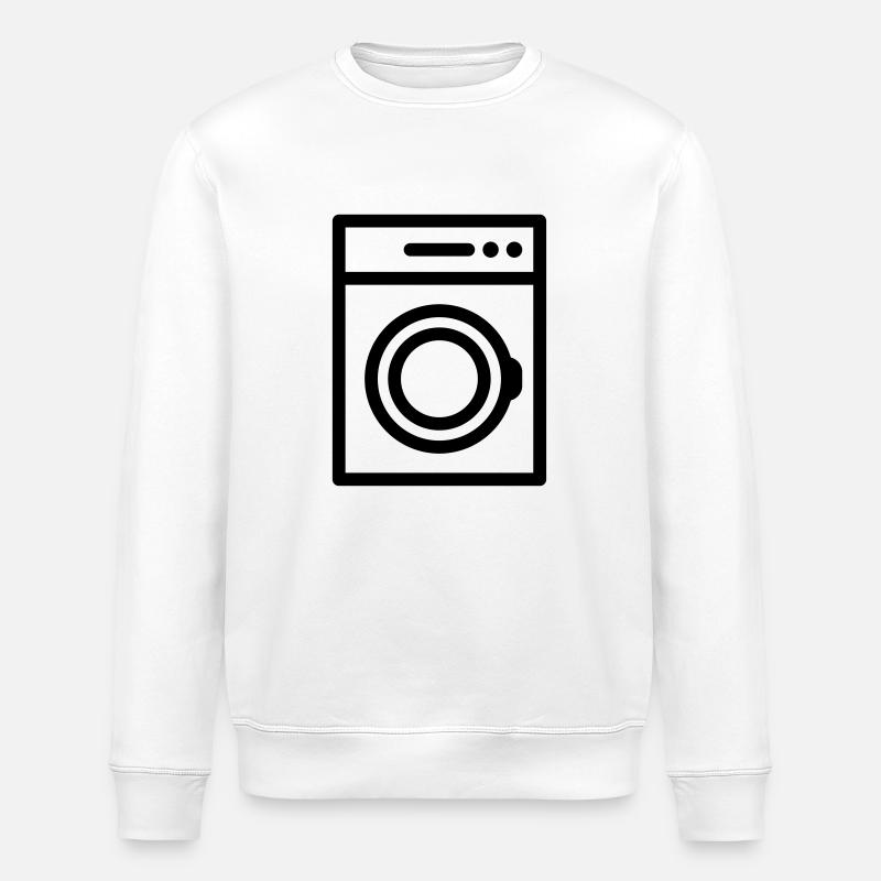 Waschmaschine - Stanley/Stella Unisex Bio-Sweatshirt ROLLER - Weiß