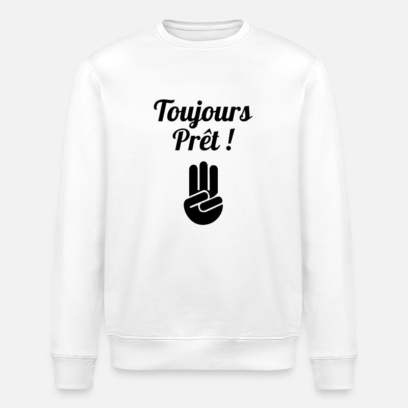 Scout / Scouting / Pfadfinder / Pfadfinderin - Stanley/Stella Unisex Bio-Sweatshirt ROLLER - Weiß