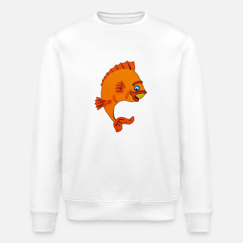 Perche - Sweat bio ROLLER Stanley/Stella Unisexe - blanc