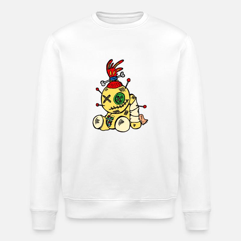 voodoo - Stanley/Stella Unisex Bio-Sweatshirt ROLLER - Weiß
