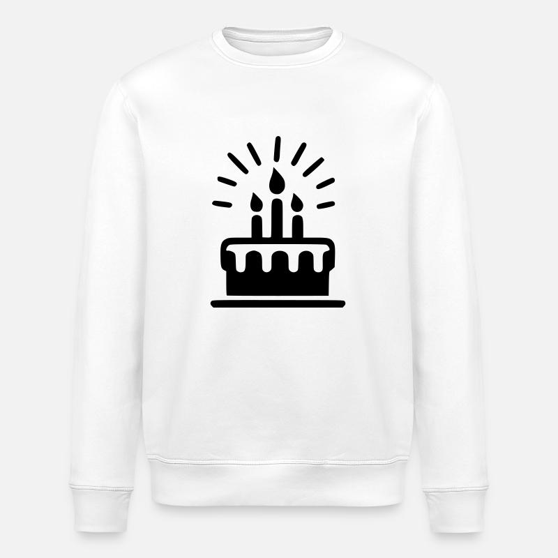 Gateau - Sweat bio ROLLER Stanley/Stella Unisexe - blanc