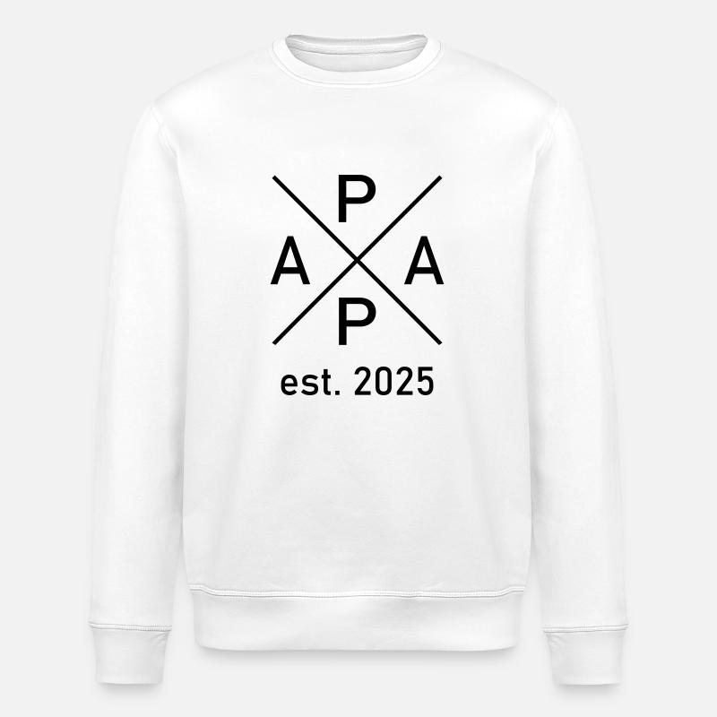 Dad 2025 - Stanley/Stella ROLLER Unisex Organic Sweatshirt - white