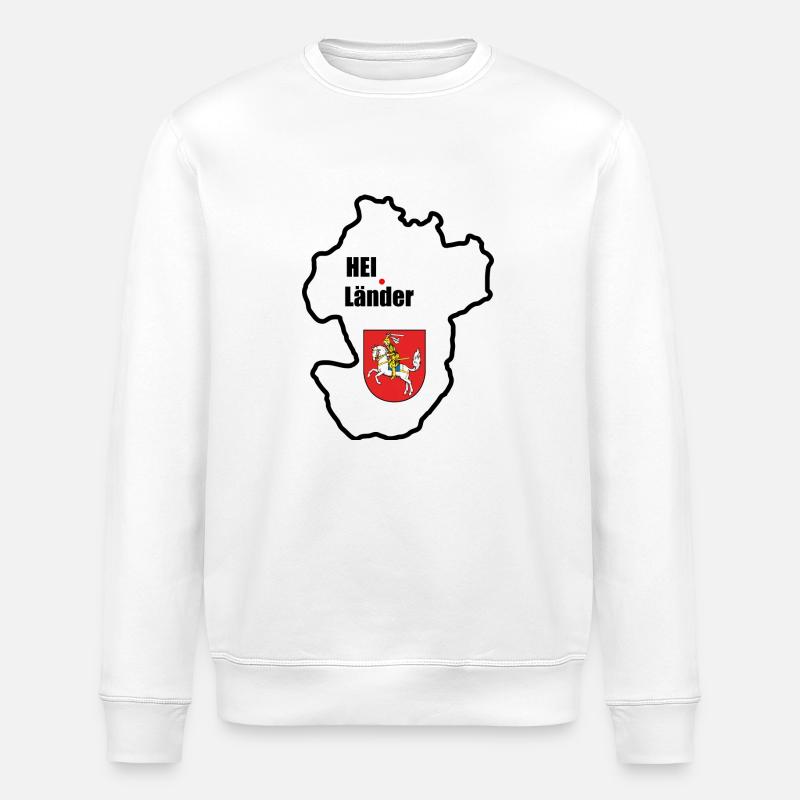 HEI Länder - Stanley/Stella Unisex Bio-Sweatshirt ROLLER - Weiß