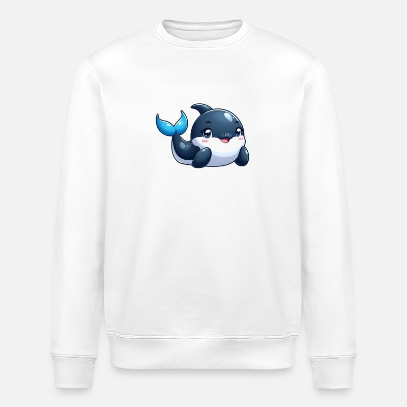 orque 2 - Sweat bio ROLLER Stanley/Stella Unisexe - blanc