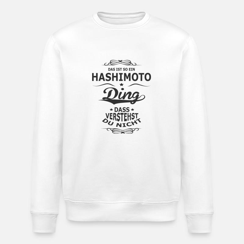 Hashimoto - Stanley/Stella Unisex Bio-Sweatshirt ROLLER - Weiß