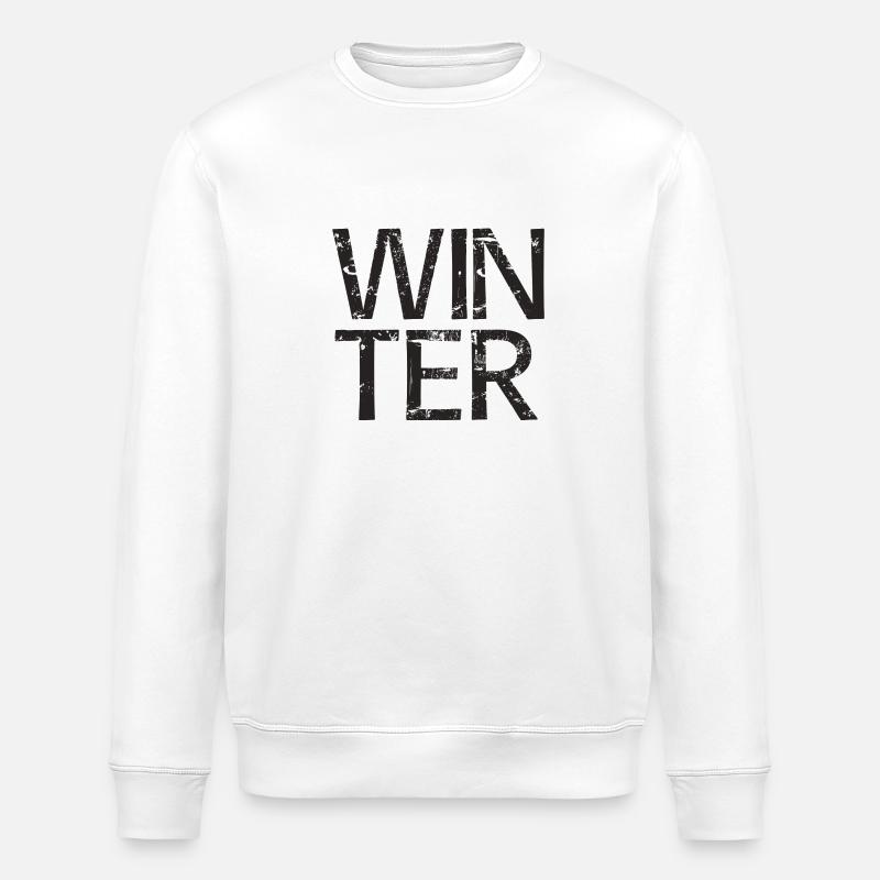 Hiver - Sweat bio ROLLER Stanley/Stella Unisexe - blanc