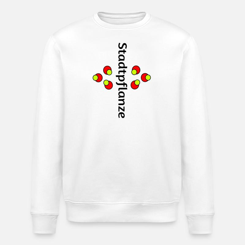 Stadtpflanze - Stanley/Stella Unisex Bio-Sweatshirt ROLLER - Weiß