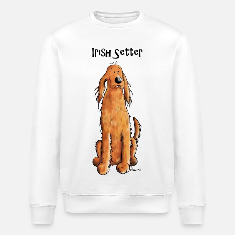 Mignon Irish Setter - Sweat bio ROLLER Stanley/Stella Unisexe - blanc